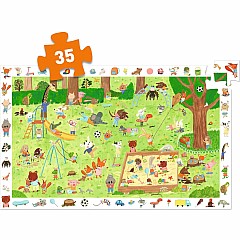 Little Friends' Garden 35pc Observation Puzzle + Poster