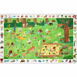 Little Friends' Garden 35pc Observation Puzzle + Poster