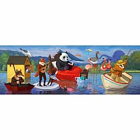 Djeco Summer Lake 350Pc Puzzle + Poster