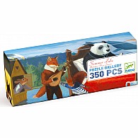  350pc Djeco Summer Lake Gallery Jigsaw Puzzle + Poster