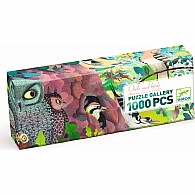 1000pc Owls and Birds Gallery Jigsaw Puzzle + Poster