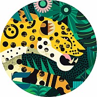 1000 pc Djeco Leopard Gallery Puzzle + Poster