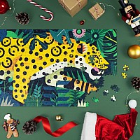 1000 pc Djeco Leopard Gallery Puzzle + Poster