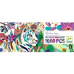 Gallery Puzzles Rainbow Tigers - 1000pcs