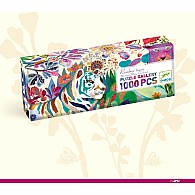 1000 pc Gallery Puzzles Rainbow Tigers 