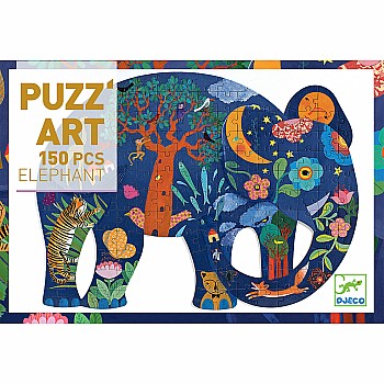 150 Piece Elephant Puzz'Art Puzzle