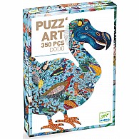  350 pc Puzz'Art Shaped Jigsaw Puzzle Dodo