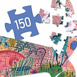 Whale 150pc Puzz'Art Shaped Jigsaw Puzzle + Poster