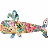 Whale 150pc Puzz'Art Shaped Jigsaw Puzzle + Poster