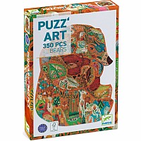  350 pc Puzz'Art Bear