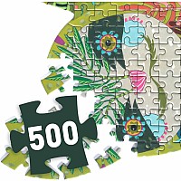  500 pc Puzz'Art Sloth