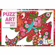  500pc Puzz'Art Bird Shaped Jigsaw Puzzle