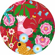  500pc Puzz'Art Bird Shaped Jigsaw Puzzle