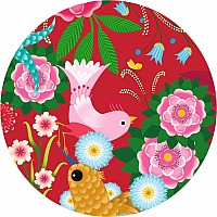  500pc Puzz'Art Bird Shaped Jigsaw Puzzle