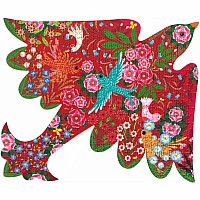  500pc Puzz'Art Bird Shaped Jigsaw Puzzle