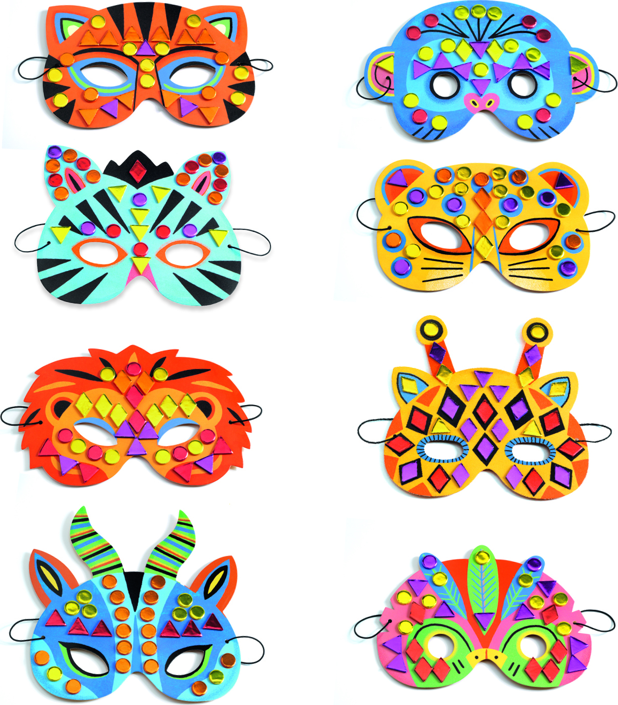 Diy Jungle Animal Masks - Imagination Toys