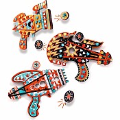 DJECO Kosmik Token Launchers DIY Craft Kit
