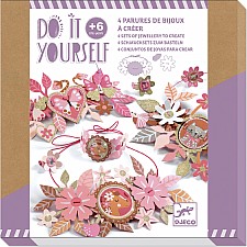 Delicate Medallions DIY Paper Jewelry Craft Kit