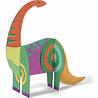 DIY Color Assemble Play Craft Kit: Dinosaur - from artist Andrew Holder