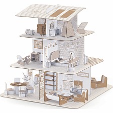 DIY Color Assemble Play Craft Kit: Doll House