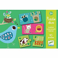 Educational Games - Duo Puzzle Habitat