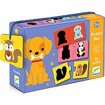 DJECO Shadows Puzzle Duo Matching Activity