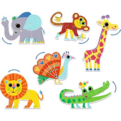 Articulo Animals Puzzle Duo Matching Activity