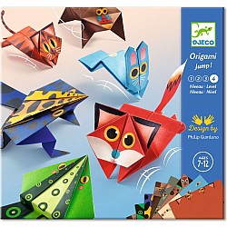 Jumping Animals Origami Paper Craft Kit