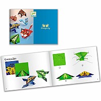 Jumping Animals Origami Paper Craft Kit