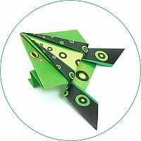 Jumping Animals Origami Paper Craft Kit