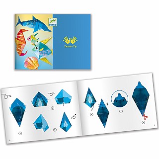 Djeco Sea Creatures Origami Paper Craft Kit