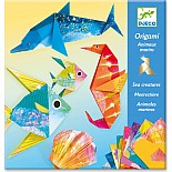 Djeco Sea Creatures Origami Paper Craft Kit