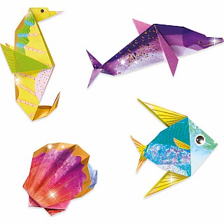 Djeco Sea Creatures Origami Paper Craft Kit