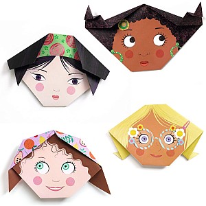 Pg Origami Pretty Faces
