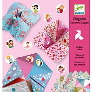 Djeco Petit Gifts - Origami Fortune Tellers - Flowers 