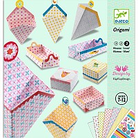 Small Boxes Origami Paper Craft Kit