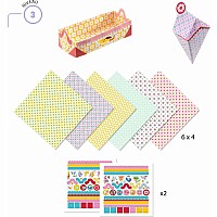 Small Boxes Origami Paper Craft Kit