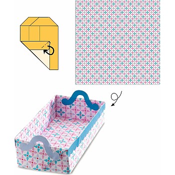 Small Boxes Origami Kit