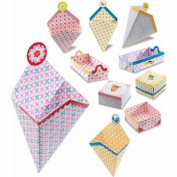 Small Boxes Origami Kit