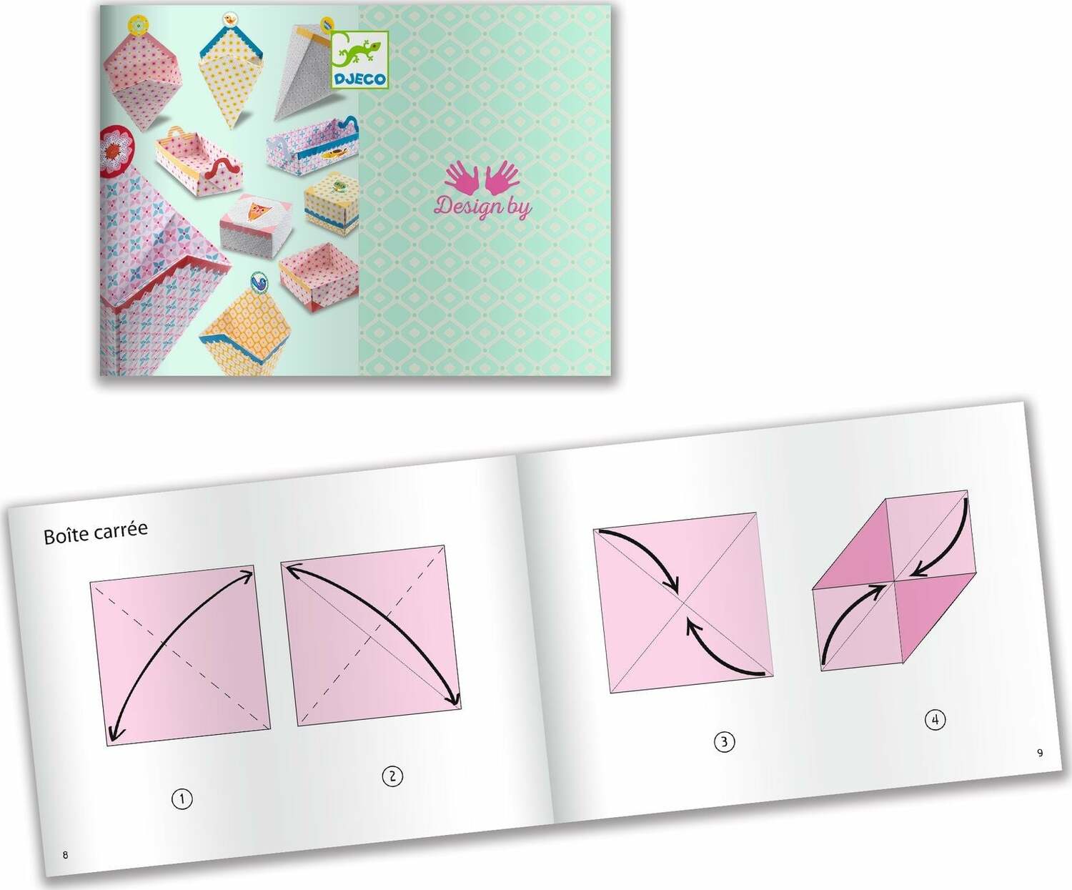 Small Boxes Origami Paper Craft Kit