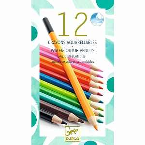 Art Supplies 12 Watercolor Pencils