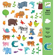Djeco Petit Gifts - Stickers Animals