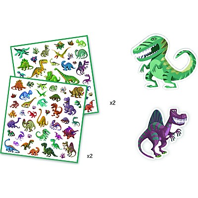 Petit Gifts - Stickers Dinosaurs  