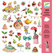Djeco Petit Gifts - Stickers Princess Tea Party