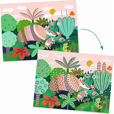 Tropical Forest 3D Painting Activity