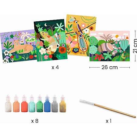 Tropical Forest 3D Painting Activity