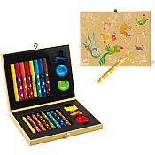 Djeco Box Of Art Supplies For Toddlers