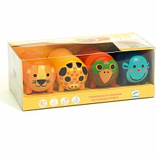 Djeco Safari Animal Stampers For Little Hands