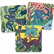 Big Animals Scratch Cards Activity