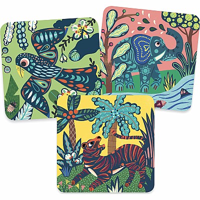 Big Animals Scratch Cards Activity